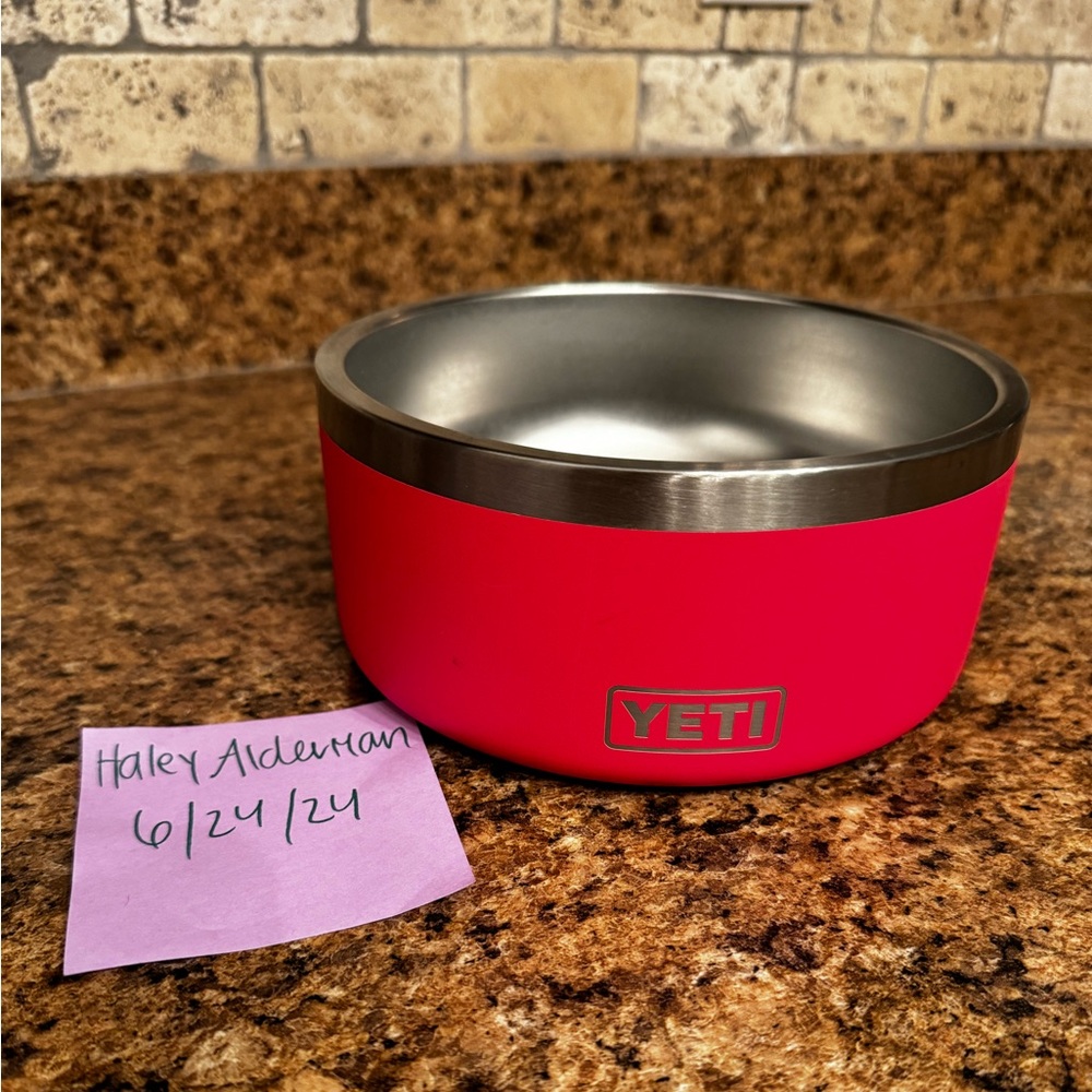 Yeti Boomer Dog Bowl Bimini Pink🩷